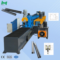Máquina Perfiladora de Rodillos para Rieles de Puertas Correderas, Control PLC de Alta Velocidad para Uso Industrial
