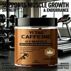 Gomitas de Cafeína OEM, Suplemento Energético Pre-Entrenamiento, Aumenta la Fuerza y la Resistencia, Favorece el Crecimiento Muscular, Sin GMO, 60 Gomitas - Product Image 5