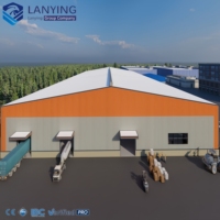 Bâtiments en structure acier galvanisé pour ateliers industriels, usines et entrepôts préfabriqués en acier