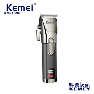 Cortadora de Pelo Profesional Kemei, Recargable, Cuerpo Metálico, Motor sin Escobillas, 7000-9000 rpm, Uso en Salón - Product Image 2