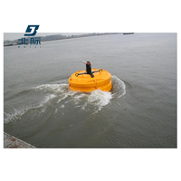 Bouées d'amarrage de bateau personnalisées de 2400 mm, bouées d'ancre océaniques en polyéthylène, bouées flottantes marines pour navires