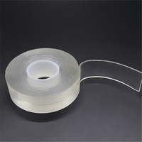 Ruban adhésif double face résistant à l'eau, ruban de fixation puissant en gel nano pour murs, miroirs, carreaux, utilisation intérieure et extérieure