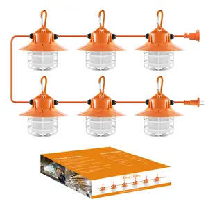 Hpt Sale Explosieveilige Led Camping String Licht Dubbele Waterdichte Ip65 30W Mountain Cross Country Kerst Lichtslingers