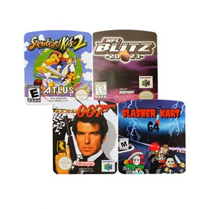 Autocollants pour cartouche de jeu vidéo Slasher Kart 64 Biitz 2023 007 Snewboard Kids 2 pour N64 Nintondo 64 - Product Image 1