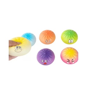 Jouet Squishy Kawaii en forme de Boulette Vapeur, Jouet Anti-Stress à Remontée Lente avec Cuiseur Vapeur en Bambou, Boîte Mystère Couleurs Aléatoires pour Enfants - Product Image 5