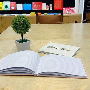 <span class=keywords><strong>Libro</strong></span> de Visitas para Boda Recomendado por el Fabricante Original, Cuaderno de Registro con Logotipo Chapado en Oro, <span class=keywords><strong>Libro</strong></span> de Visitas para Recepción de Boda con Tela - Product Image 6