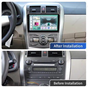 BAIDAYU 9 pulgadas IPS Android 13 TS18 6 + 128GB Radio de coche tablero GPS estéreo Carplay Wifi BT <span class=keywords><strong>Toyota</strong></span> Corolla 2008-2010 pantalla táctil - Product Image 5