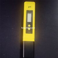 Acidimètre PH à bouton-poussoir, grand écran, correction automatique, stylo de test de PH, instrument de mesure de l'alcalinité pour l'élevage en aquarium