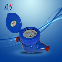 Medidores de Flujo de Agua Multichorro de Tipo Húmedo de Latón y Hierro Fundido, Clase de Protección IP68, Medidores de Agua Fría, Certificación OEM ISO