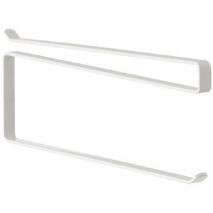 <b>Kitchen</b> <b>Paper</b> Towel Holder Wall Mount Carbon Steel White Black Minimalist Design For Roll <b>Paper</b> Cling Film Dishcloth Storage - Product Image 4