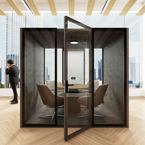 Nouveau Design <span class=keywords><strong>Bureau</strong></span> Pod Téléphone Salle de Réunion Offre Spéciale Portable Cabine Insonorisée Espace de Travail Privé Réunion Boîte de <span class=keywords><strong>Bureau</strong></span> Mobile - Product Image 4