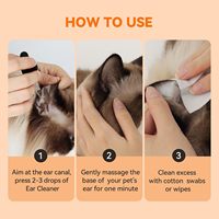 Tetes Pembersih Telinga Anjing Alami Ear Clear dengan Minyak Bunga Chamomile untuk Pengobatan Infeksi, Mengatasi Gatal dan Iritasi, Mengurangi Penumpukan Kotoran Telinga 30ml