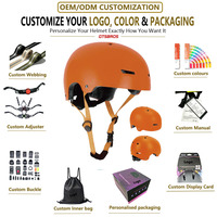 Casque de skate pour enfant et adulte en ABS, taille réglable, casque de vélo
