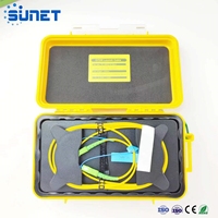 Caja de Cable de Lanzamiento OTDR de Fibra Óptica Sunet SM 100mtr-20km SC/APC UPC
