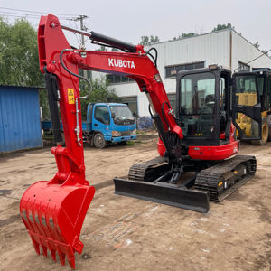 Mini-excavatrice agricole d'occasion U55-4 de 5,5 tonnes, d'origine japonaise, haute puissance de creusement pour moteur, boîte de vitesses, moteur - Product Image 3