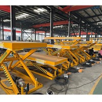 2026 nouveau modèle à trois points 500kg 1000kg 1500kg élévateur à ciseaux électrique Table élévatrice hydraulique certifiée CE 2000x2000mm zéro levage