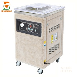 เครื่องบรรจุภัณฑ์สูญญากาศแบบห้องเดียวสำหรับบรรจุกาแฟ ปลา เนื้อไก่ ธัญพืช เนื้อวัว ข้าว ถั่ว ถุงพลาสติก ขายส่งจากโรงงาน - Product Image 1