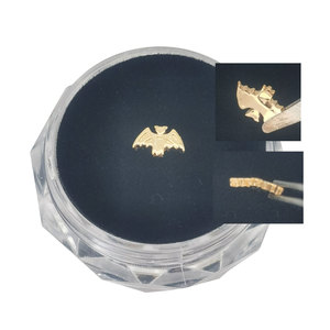 ZZSU 18K Gold Teeth Gems High Quality Jewelry - Tiger Snake Bat Love Evil Eye Shape Teeth Gem for Decorations - Product Image 3