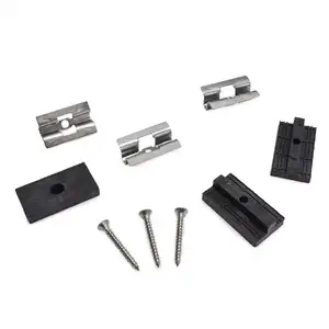 6mm wpc decking all kinds of sizes outdoor garden or project wpc decking clips