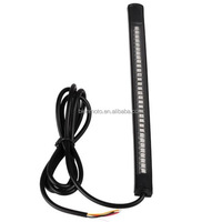 Tira de Luces LED Universal para Motocicleta, Luz de Freno, Direccional, Impermeable, Luz Trasera para Matrícula, para Modificación de Bicicletas Eléctricas y Scooters