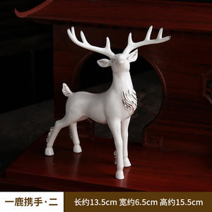 Renna di natale statue di porcellana in ceramica decorazioni per la casa figurine <span class=keywords><strong>sculture</strong></span> decorazioni <span class=keywords><strong>moderne</strong></span> <span class=keywords><strong>tavolo</strong></span> centrale soggiorno unico - Product Image 6