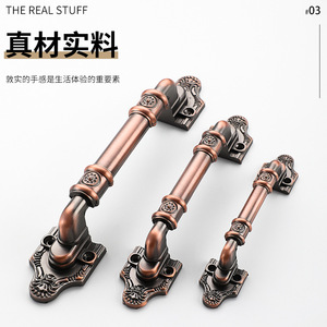 Chinese Style Bar Cabinet Handles Aluminum Alloy Die Casting Easy Installation <b>Drawer</b> Wardrobe Door Hardware K392 - Product Image 3