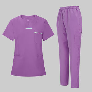 ชุดสครับสำหรับผ่าตัดสำหรับแพทย์และพยาบาลชายและหญิงแยกเป็นชุด - Product Image 6