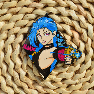Broches <span class=keywords><strong>de</strong></span> Esmalte con Diseño <span class=keywords><strong>de</strong></span> Anime <span class=keywords><strong>LOL</strong></span>, Accesorios para Mochilas, Ropa y Solapas - Product Image 3