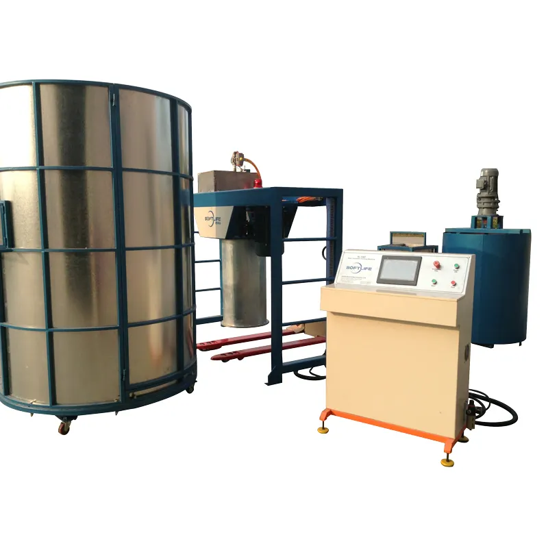 Distribuidor de productos de oportunidades semiautomática de espuma de poliuretano máquina de moldeo