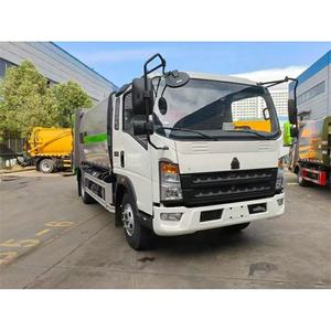 HOWO Compactador de <span class=keywords><strong>Basura</strong></span> Móvil, Camión de Reciclaje, Compactador de <span class=keywords><strong>Basura</strong></span>, 4X2, 7m3 - Product Image 2