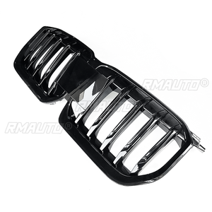 Pour BMW X1 U11 2023+ Calandre avant de voiture type « Kidney Grill » Racing Grille 18d 20i 23i 23d 25i 30e 30d Ligne simple Accessoires automobiles - Product Image 2
