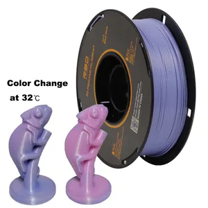เปลี่ยนสี PLA ABS Filament 3D เครื่องพิมพ์วัตถุดิบบริสุทธิ์1.75มม. 1กก - Product Image 1