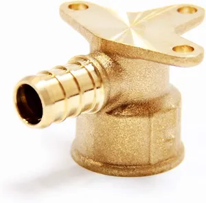 Pex Brass Fitting 1/2 pulgadas x 1/2 pulgadas hembra NPT Drop-Ear codo sin plomo