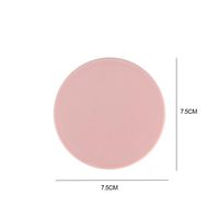 Miroir de Maquillage Compact Double-Face Rond Pliable en Plastique, Format de Poche, Portable et Mignon, Idéal pour le Voyage, Avec Logo Personnalisé
