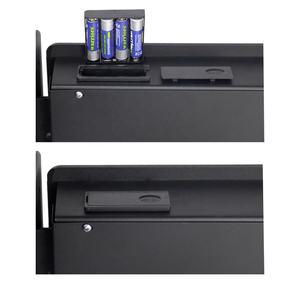 Thời tiết khách sạn An toàn hộp Nhà cung cấp giá rẻ của thép ẩn tường vân tay két - Product Image 2