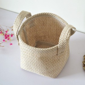 Sac de culture intérieur en jute, m, tissu écologique, toile de jute, planteur avec poignées - Product Image 6