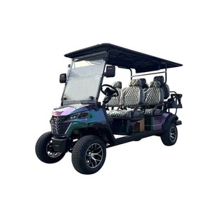 Carrito de Golf Eléctrico para Turismo, Autobús Turístico de 4/6/8 Plazas para Hoteles y Resorts - Product Image 2