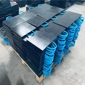 Mobile Uhmwpe Crane Pressure Resistant Truck Outrigger Pads