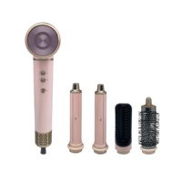 Secador de Pelo de Alta Velocidad sin Escobillas, Set de Cepillos para Peinar, Estilizador de Aire Caliente para Salón, Cepillo de Aire Caliente de 1250W para el Cabello