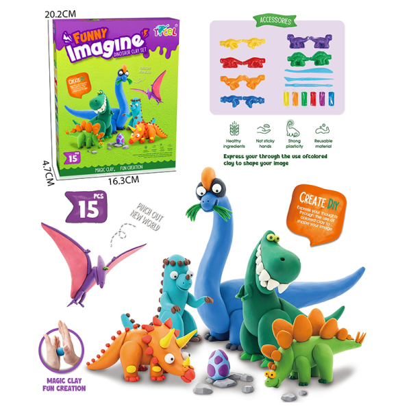 Factory wholesale kids toys, educational toys, colorful clay play dough toys