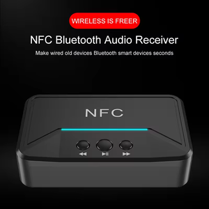 <span class=keywords><strong>Receptor</strong></span> de Audio Digital BT200 con <span class=keywords><strong>Bluetooth</strong></span> <span class=keywords><strong>5.0</strong></span>, NFC, Cable P2 y RCA - Product Image 1