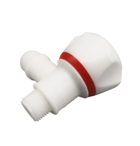 Fabricant professionnel chinois de vannes d'eau unidirectionnelles DN15 1/2" en plastique PVC, vanne d'angle - Product Image 3