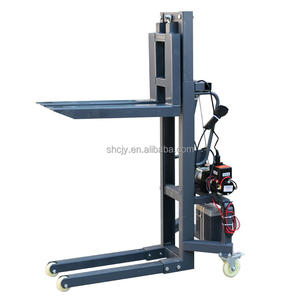 Mesin Pengangkat <span class=keywords><strong>Forklift</strong></span> Listrik Mini Portabel Kecil yang Dapat Disesuaikan 300 kg 500 kg 1,2 m 1,6 m dengan Remote Control - Product Image 1