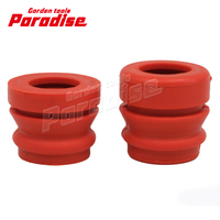 Lot de 5 amortisseurs en caoutchouc rouges pour tronçonneuses 45cc 52cc 58cc, modèles 4500 5200 5800, ensemble de ressorts et tampons antichoc, pièces de rechange pour tronçonneuses - Vente en gros usine