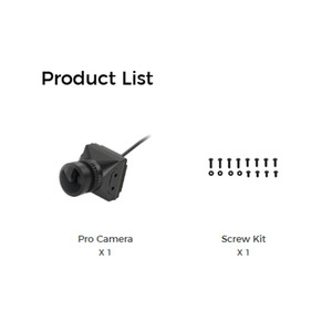 Caméra numérique CADDX Walksnail <span class=keywords><strong>Avatar</strong></span> HD Pro V2 1/1.8 pouces pour kit Walksnail GT/GT2 et kit <span class=keywords><strong>Avatar</strong></span> HD Pro - Product Image 6