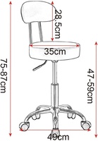 Tabouret de Bar mobile en cuir PU, tabouret de Bar, ajustable, moderne, offre spéciale, 2020