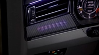 Kit d'éclairage ambiant dynamique style carbone/bois pour Volkswagen Passat B8 2015-2022, accessoires d'éclairage intérieur de voiture