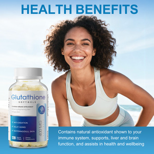 แคปซูลกลูต้าไธโอนเสริมภูมิคุ้มกันเพื่อผิวขาว ผลิตภัณฑ์ฉลากส่วนตัวสำหรับขายส่ง - Product Image 5