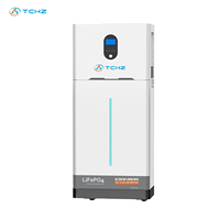 Convertisseur solaire 6,5 kW 16 kWh 48 Vcc 220 Vca avec batterie au lithium et MPPT, système d'énergie solaire tout-en-un IP65 pour usage résidentiel