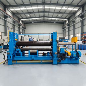 เครื่องรีดโลหะแผ่นไฮดรอลิกแบบสี่ลูกกลิ้ง CNC รุ่น W12 พร้อมฟังก์ชั่นดัดล่วงหน้า สำหรับการผลิตถังและภาชนะรับแรงดัน - Product Image 4